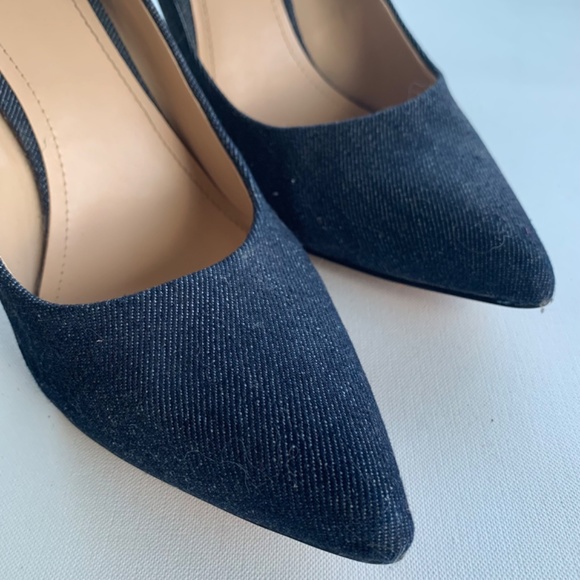Vince Camuto high heels, 8.5, denim - Picture 11 of 12